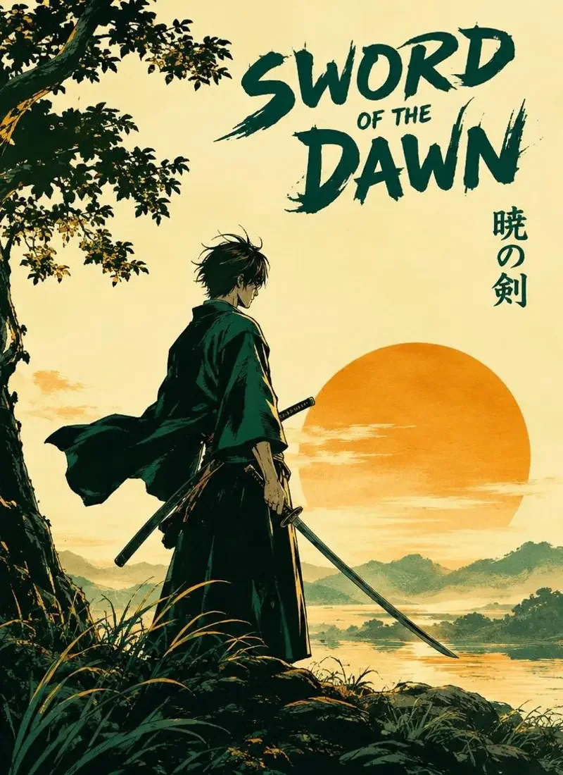 晨刃封面图，热血漫改分类作品